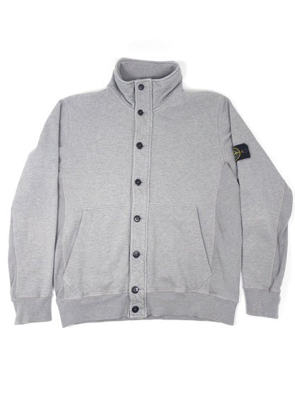 Stone Island Button Sweatshirt (Fits XXL)