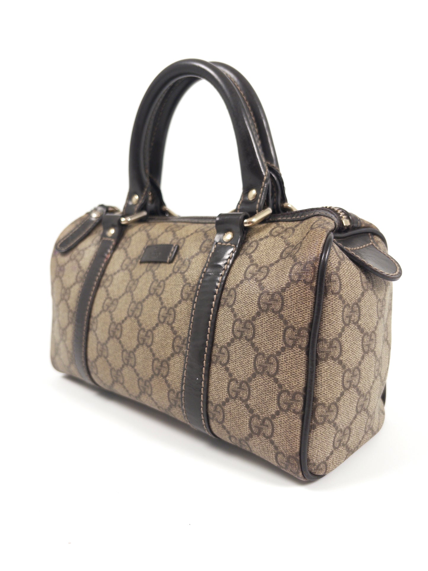 Gucci GG Supreme Mini Boston Bag