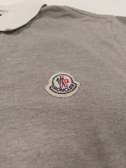 Moncler Polo Shirt Grey (Fits M)
