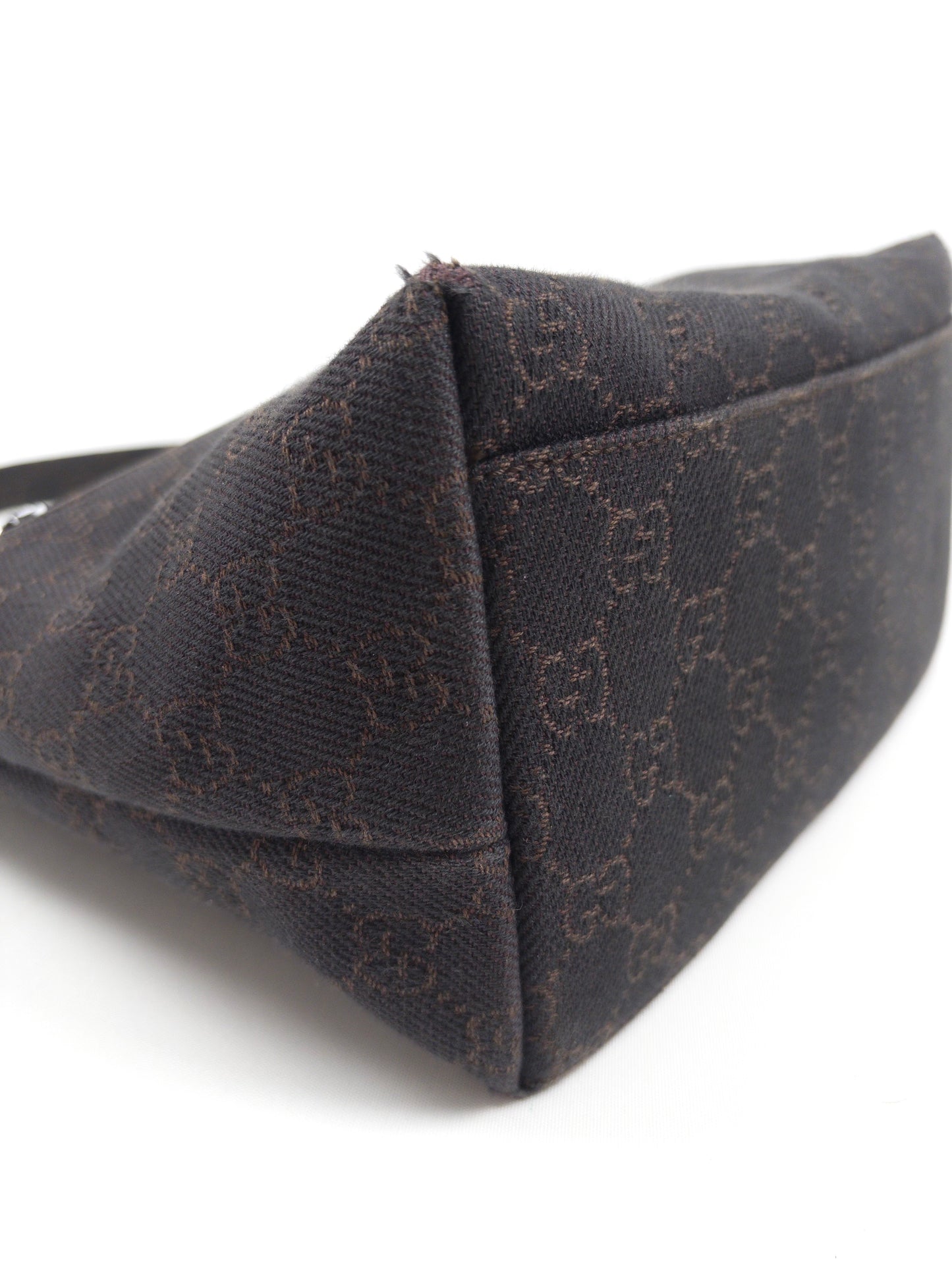 Gucci GG Denim Shoulder Bag - Vintage