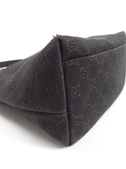Gucci GG Denim Shoulder Bag - Vintage