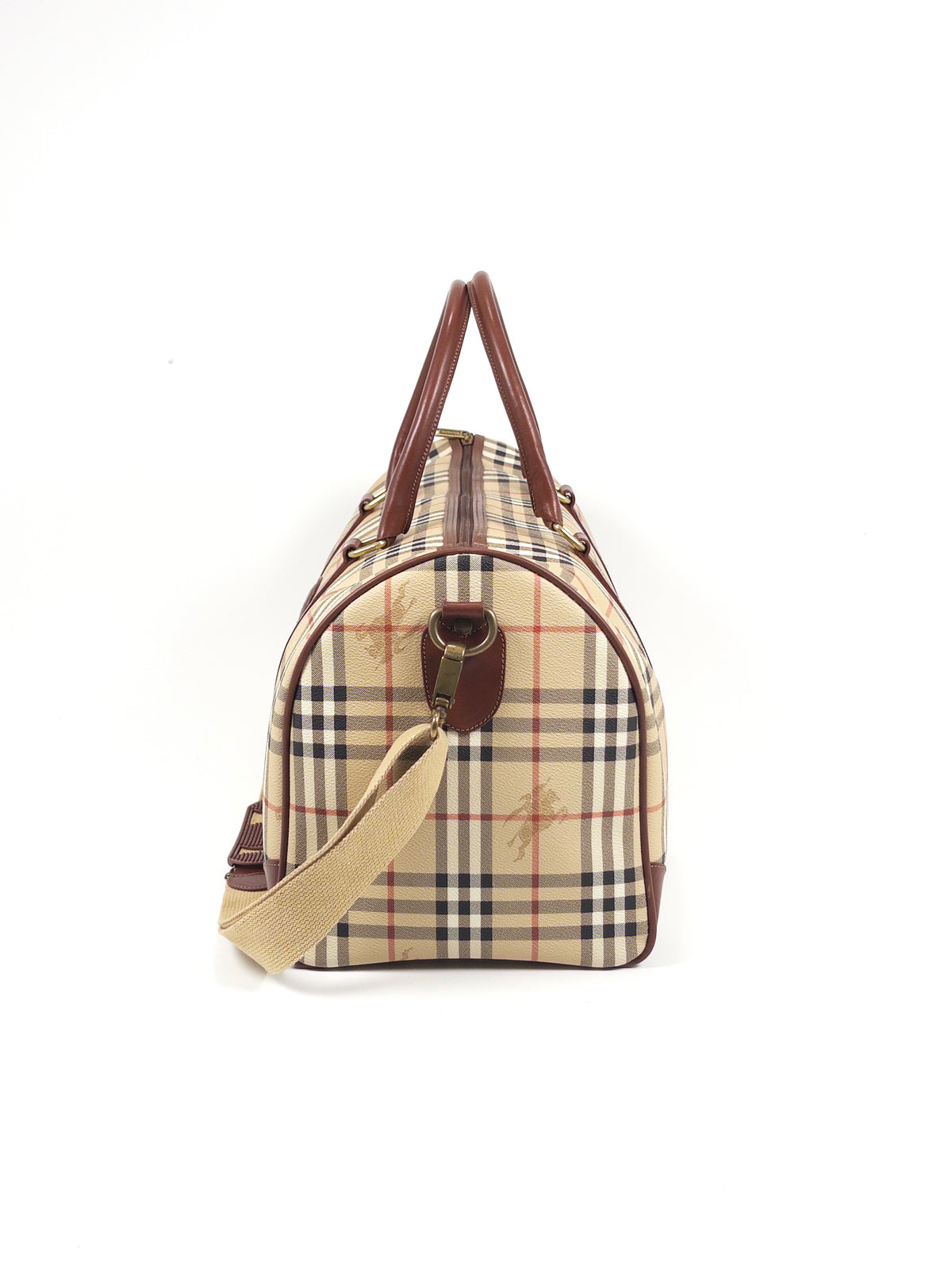 Burberry Nova Check Boston Bag