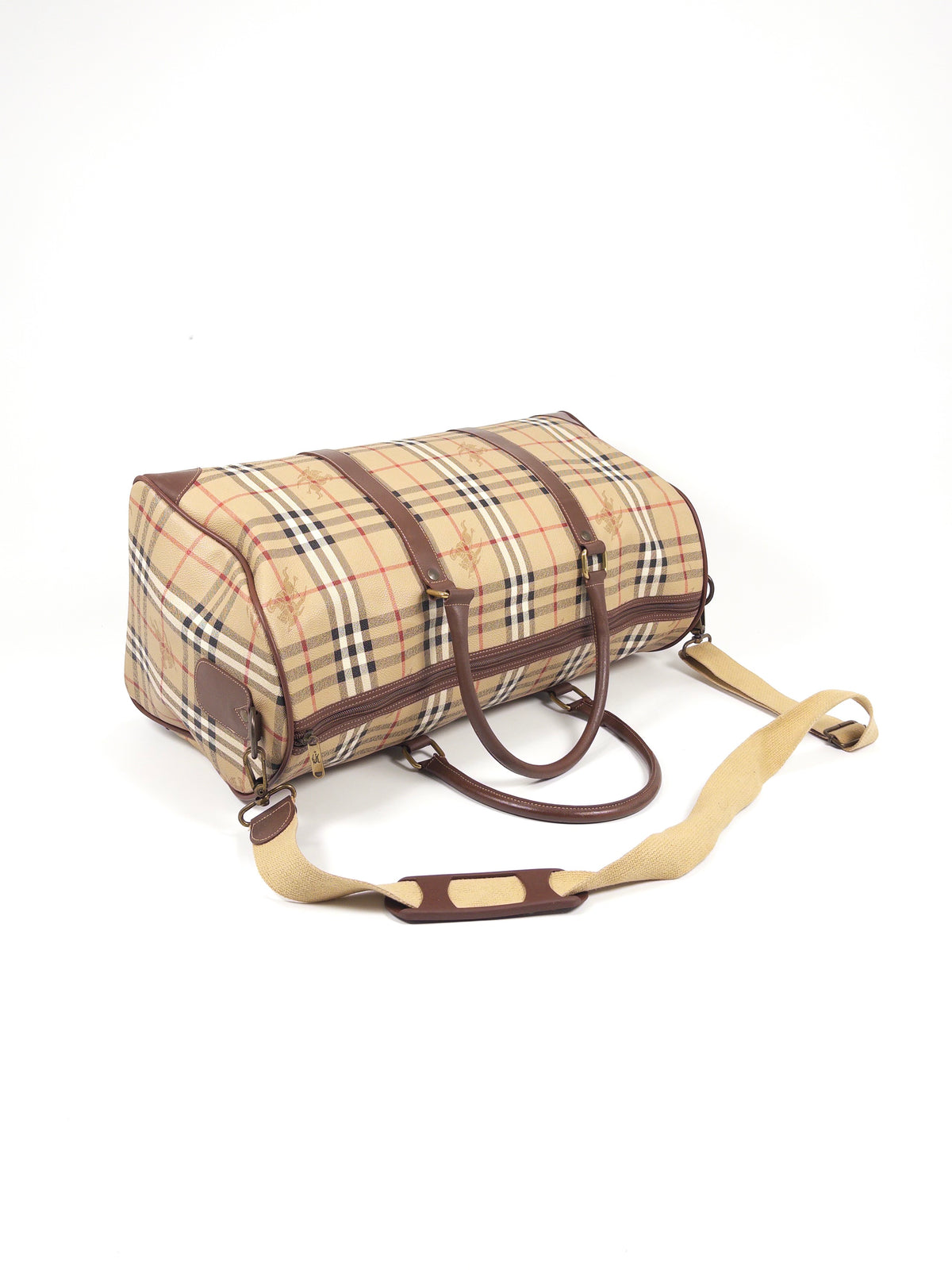 Burberry Nova Check Boston Bag