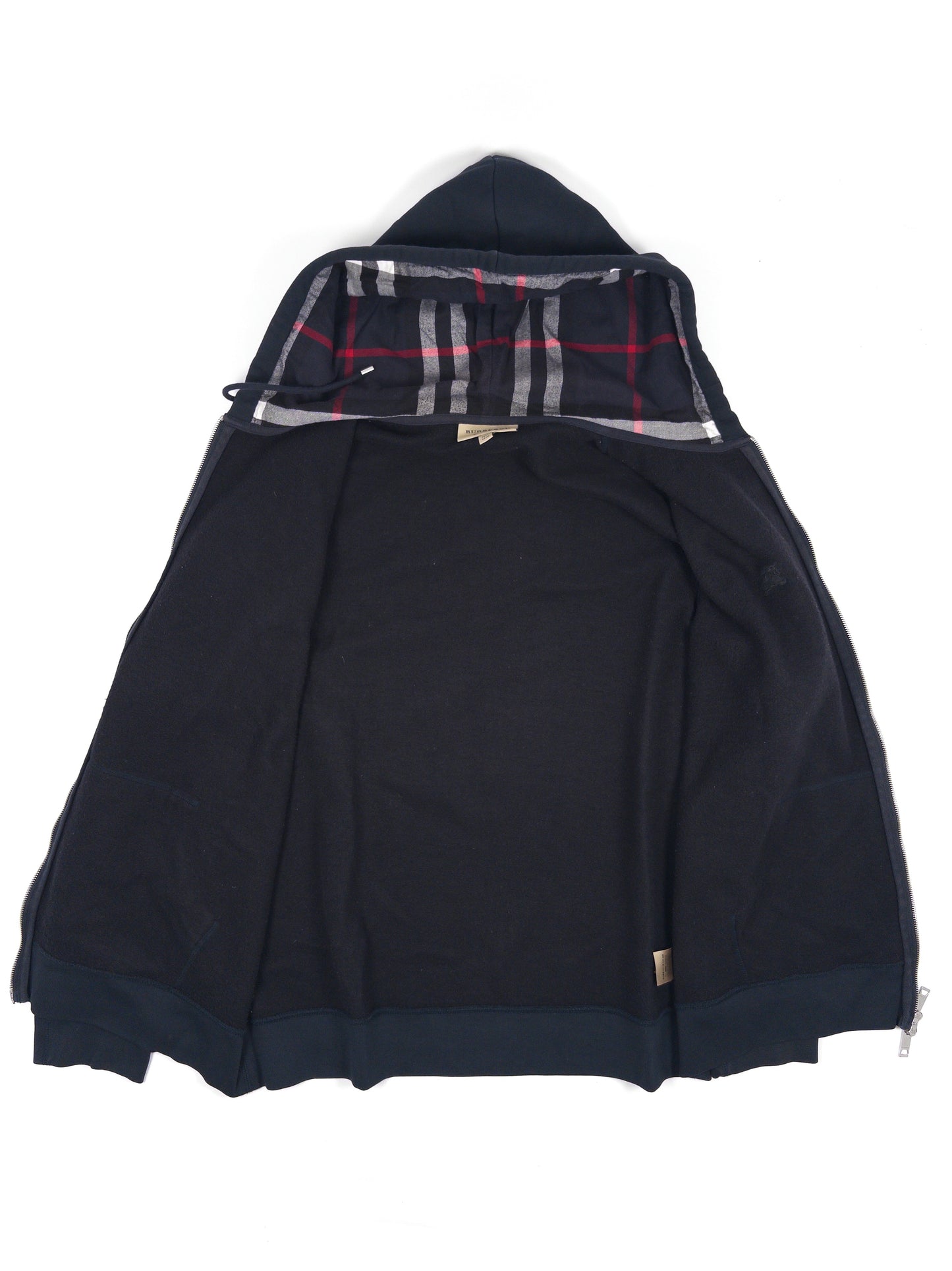 Burberry Check Zip Hoodie