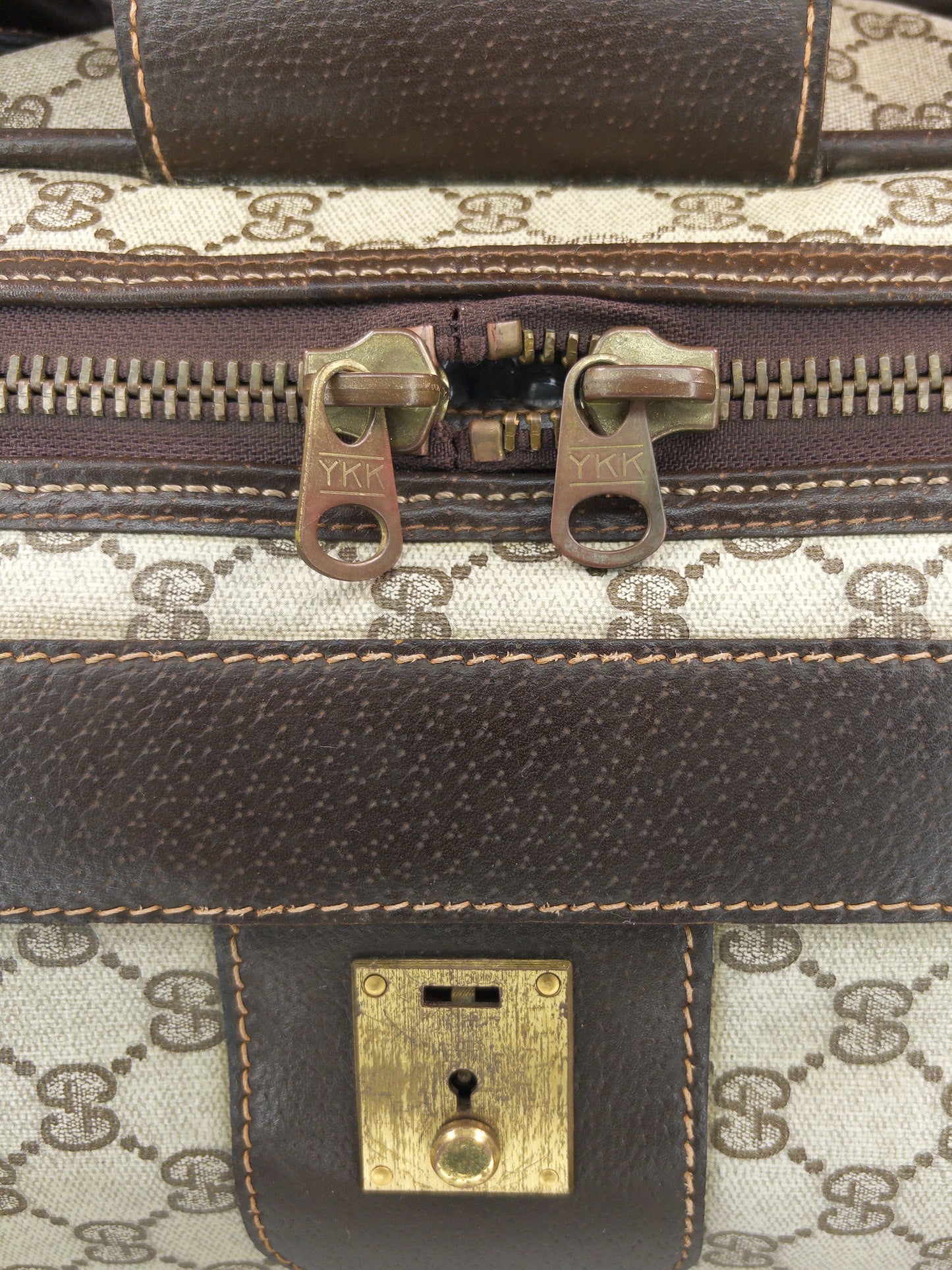 Gucci Sherry Line Boston Bag / Suitcase