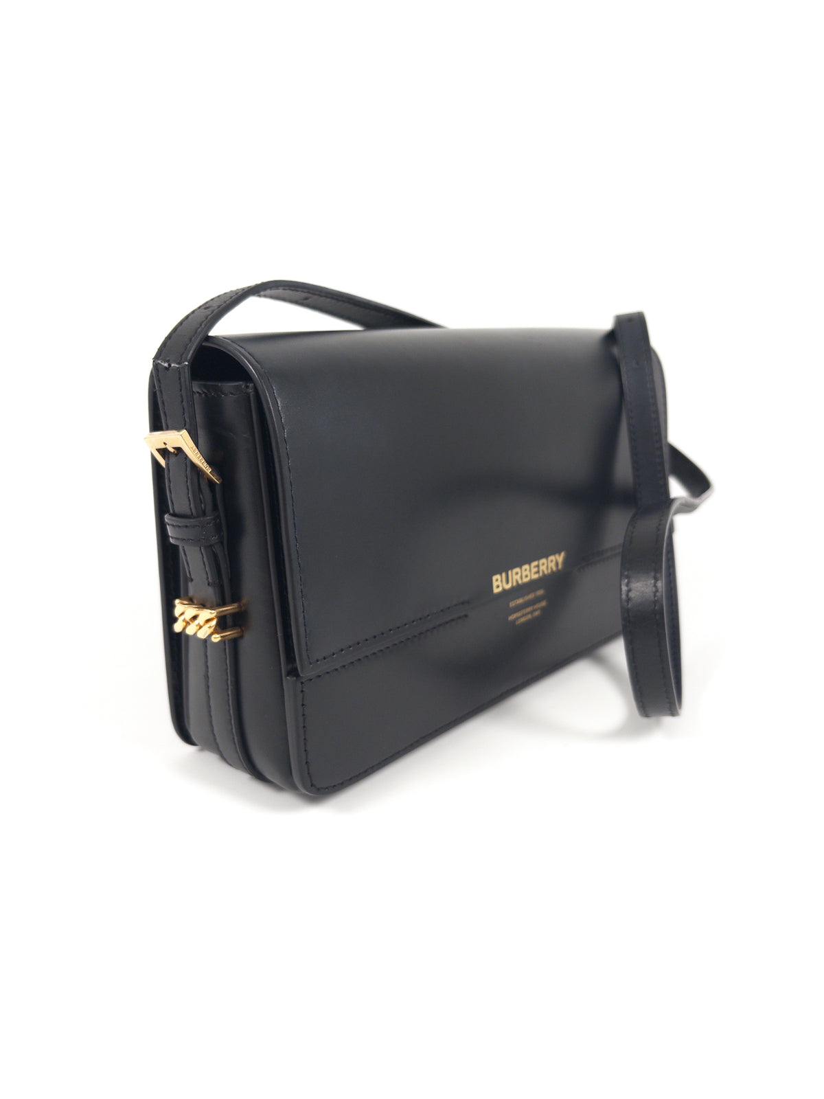 Burberry Grace Leather Shoulder Bag