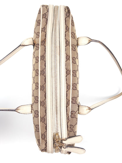 Gucci GG Canvas Britt Collection Boston Bag
