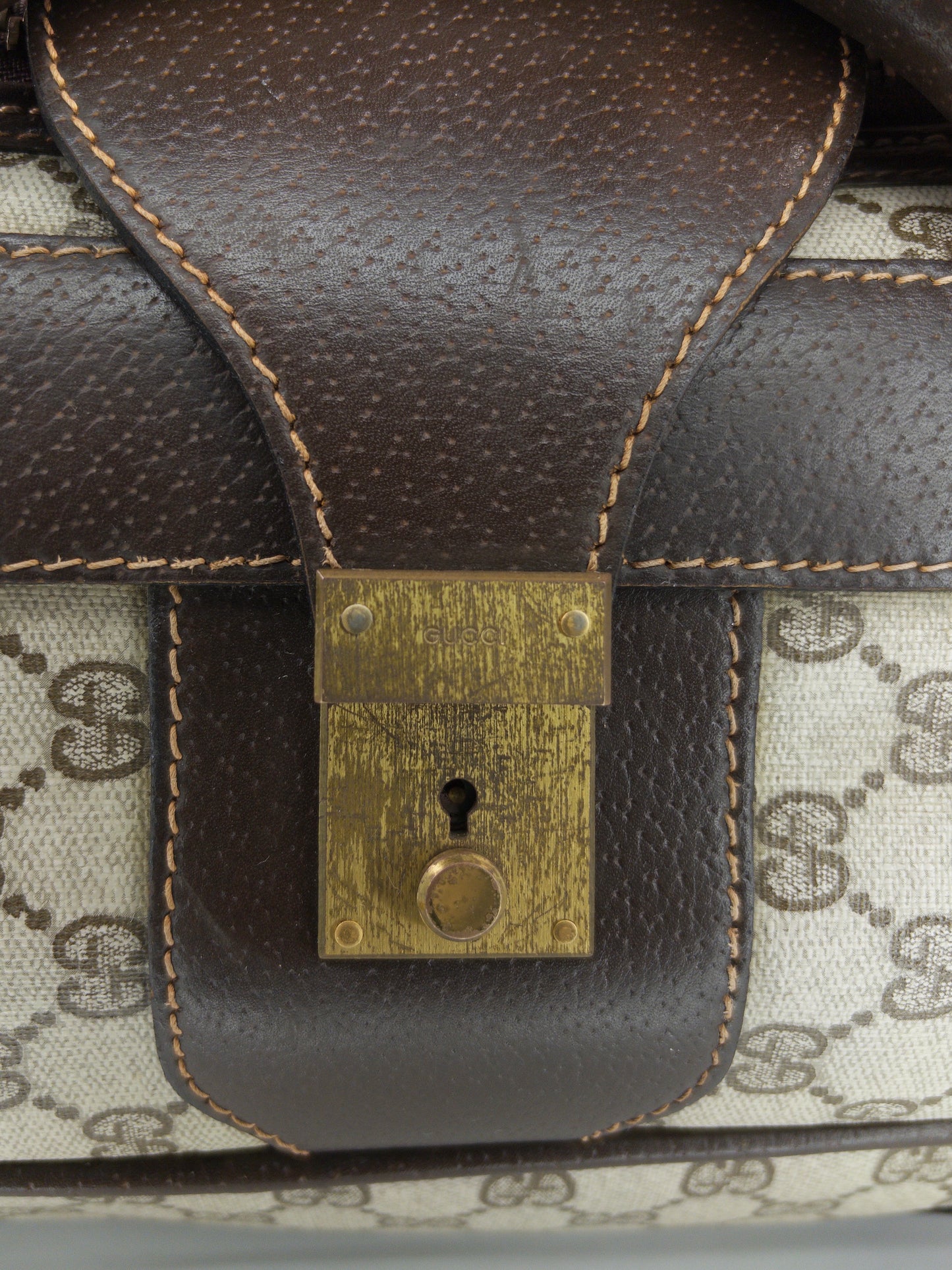 Gucci Sherry Line Boston Bag / Suitcase