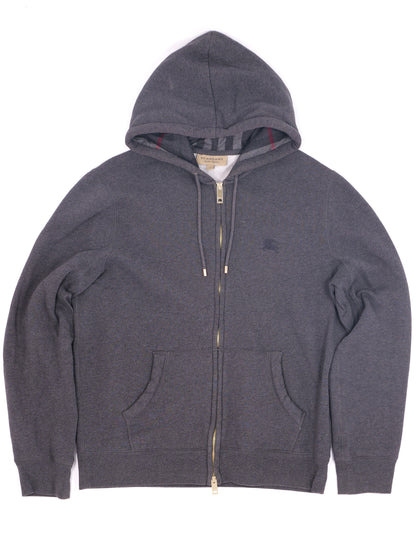Burberry Check Zip Hoodie