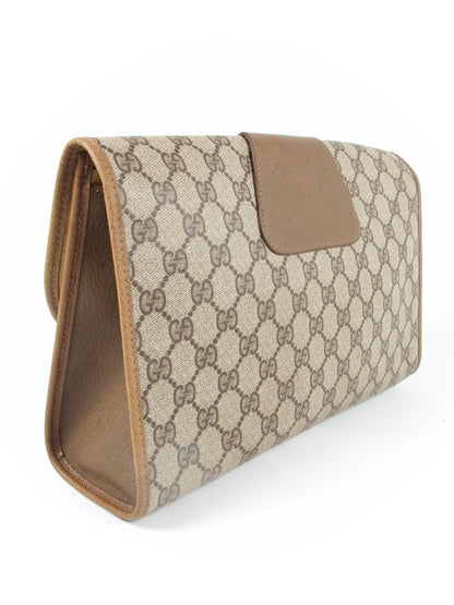 Gucci GG Supreme Clutch Bag