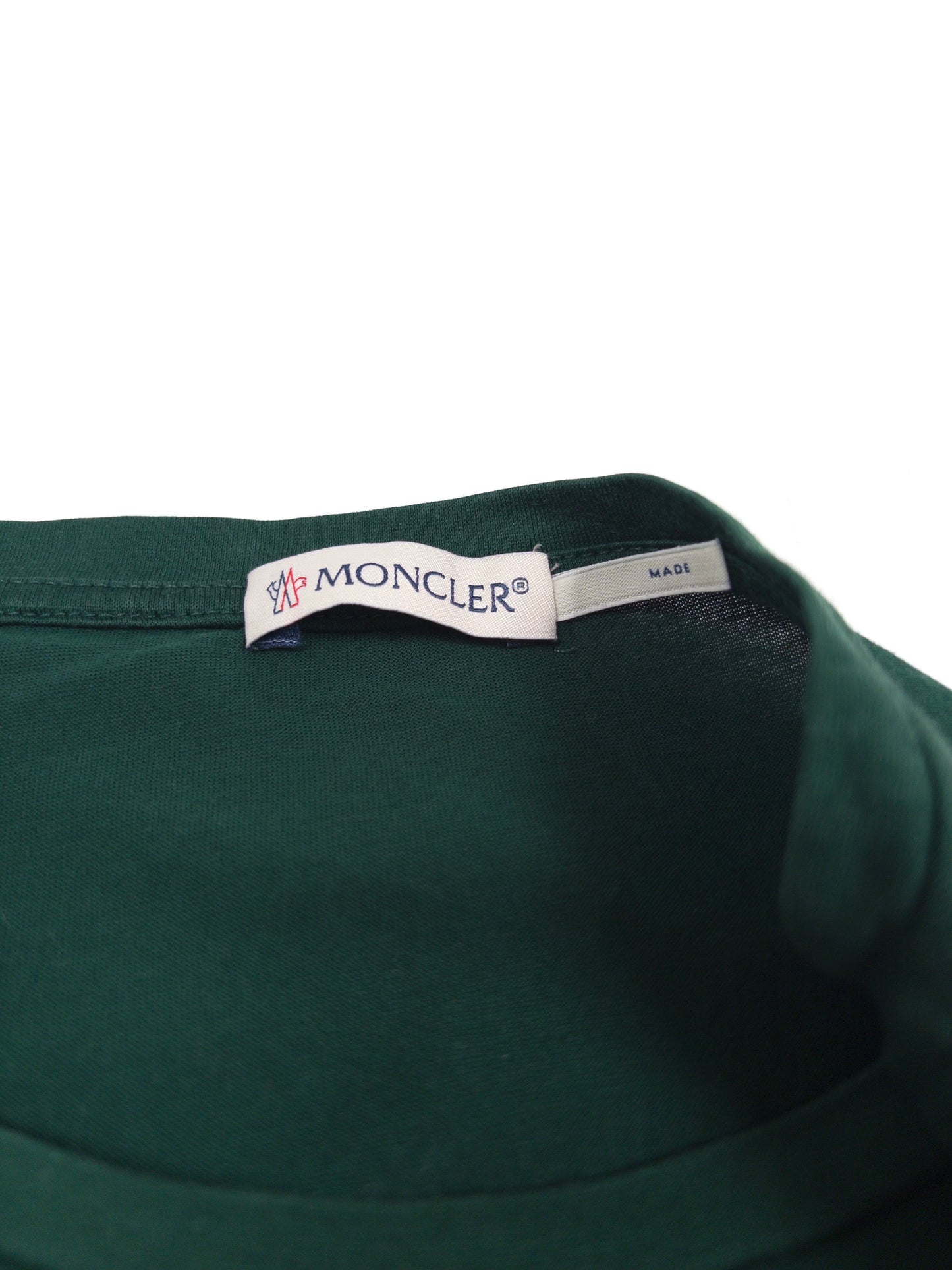 Moncler Green Tricolor T-Shirt
