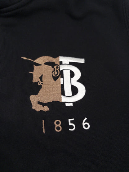 Burberry Embroidery Zip Hoodie