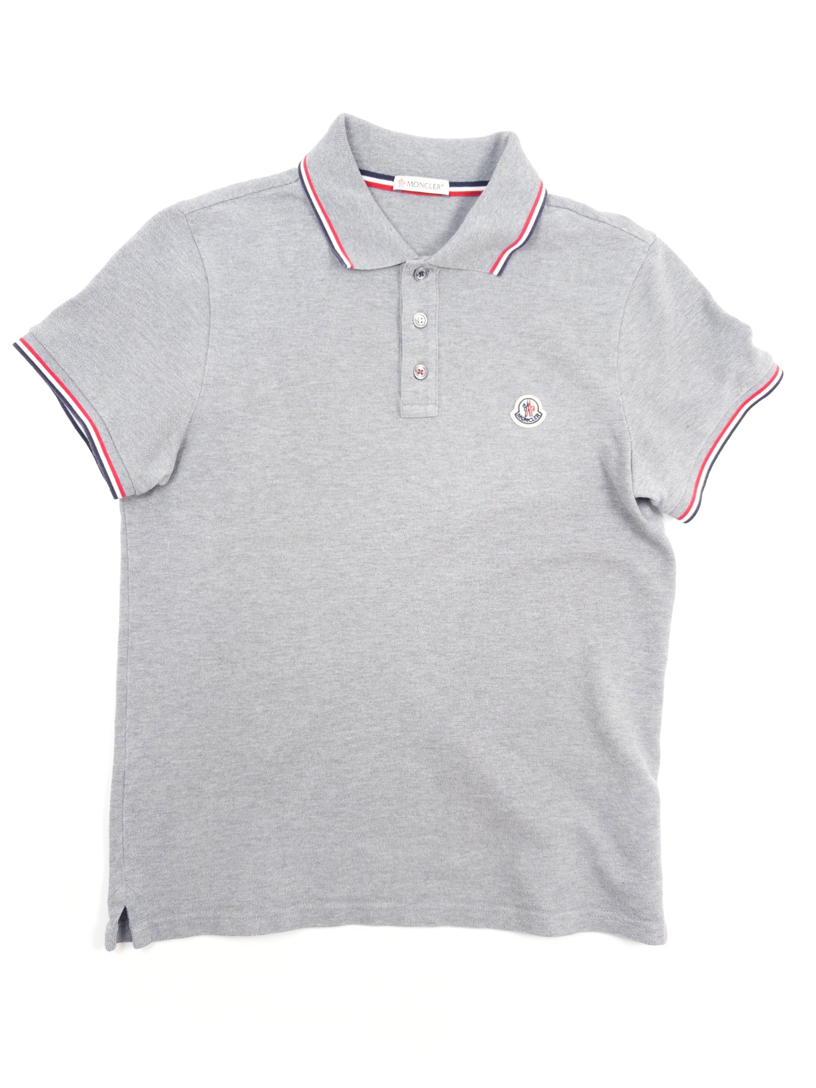 Moncler Tricolour Polo Shirt (Fits XS/S)