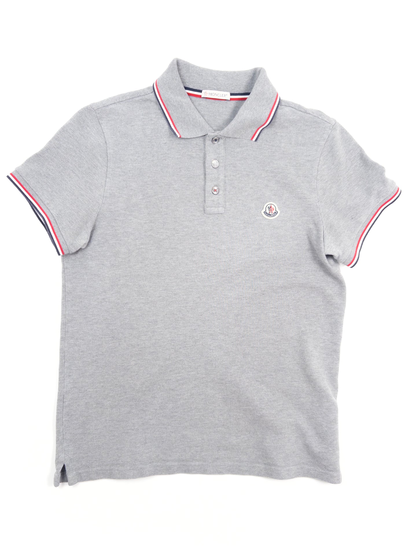 Moncler Tricolour Polo Shirt (Fits XS/S)