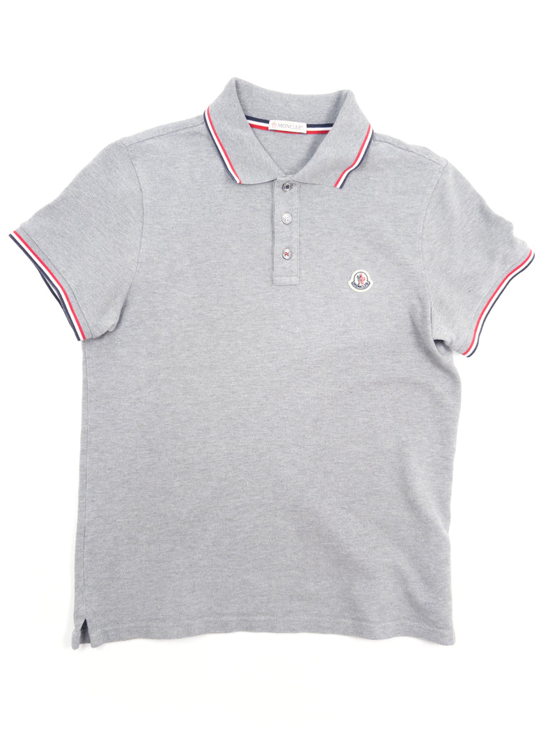 Moncler Tricolour Polo Shirt (Fits XS/S)