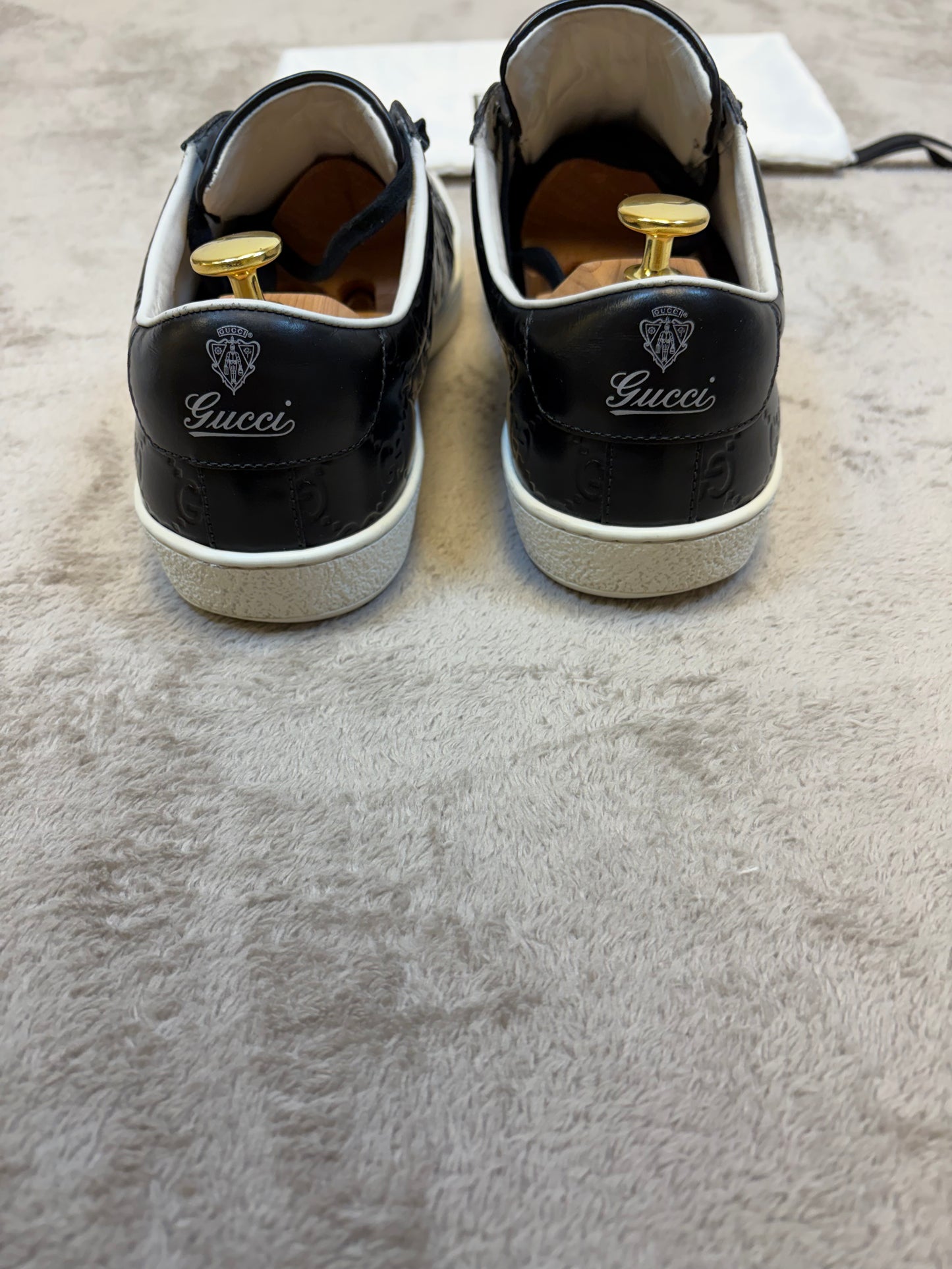 Gucci GG Brooklyn Leather Sneakers