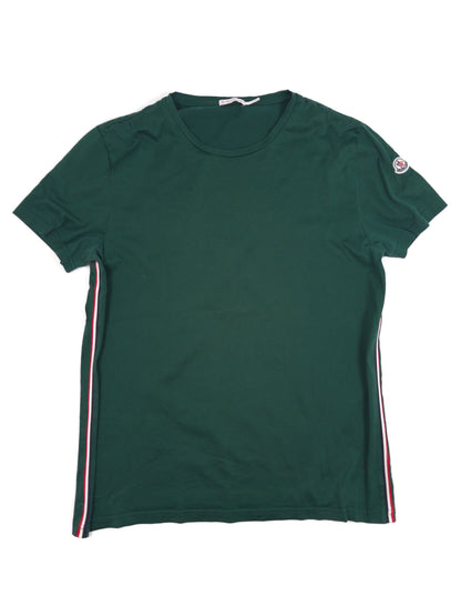 Moncler Green Tricolor T-Shirt