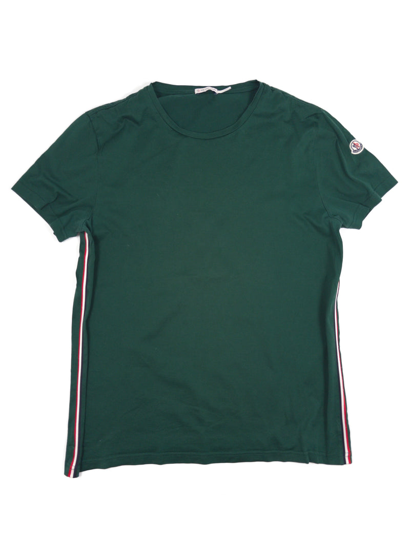Moncler Green Tricolor T-Shirt