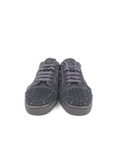 Christian Louboutin Dark Grey Spike Sneaker (Fits EU 42)