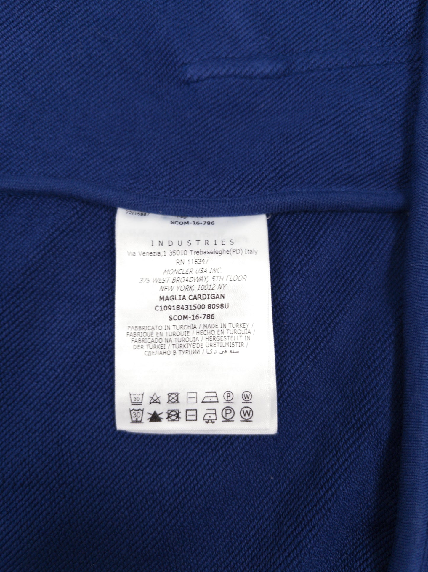 Moncler Tricolor Zip Hoodie