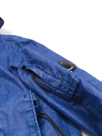 C.P. Company Lino Wax Blue Jacket
