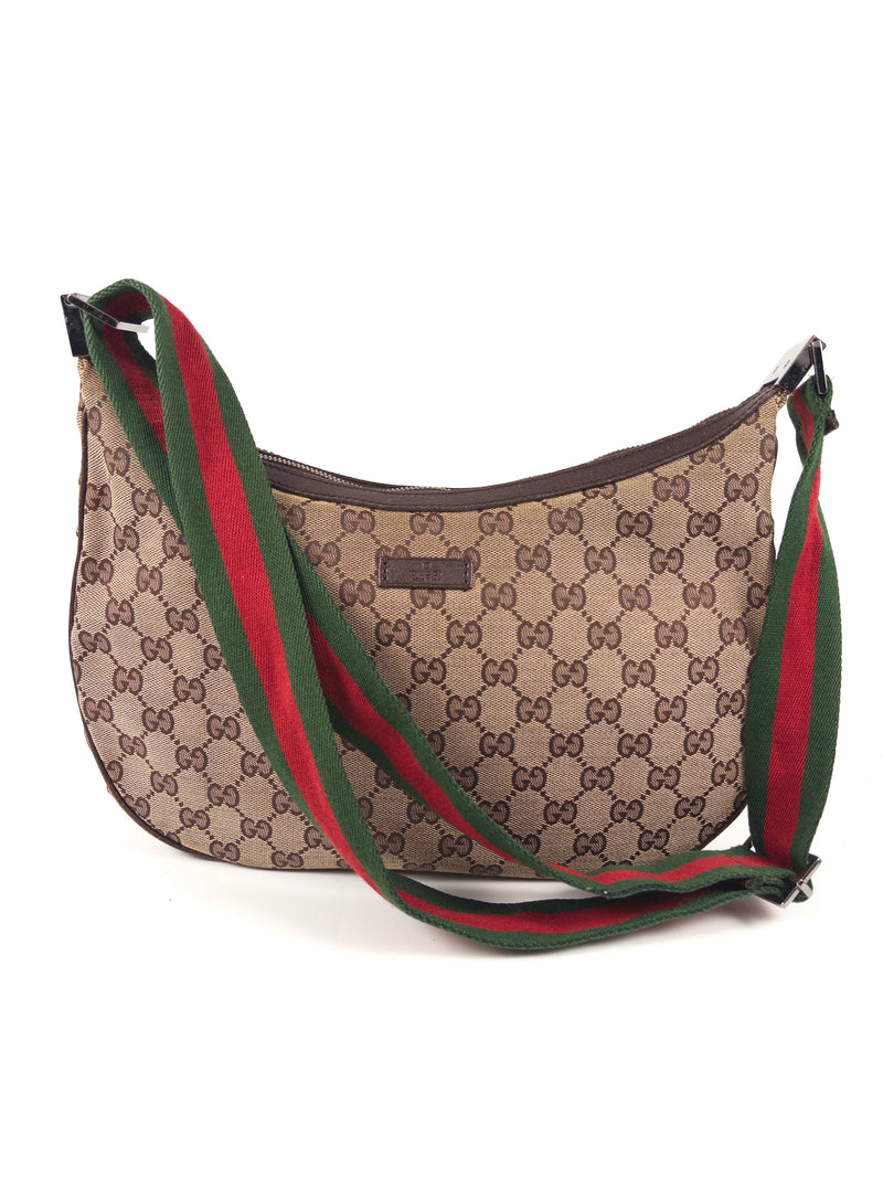 Gucci GG Canvas Sherry Line Shoulder Bag