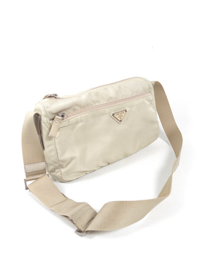 Prada Vela Nylon Messenger Bag