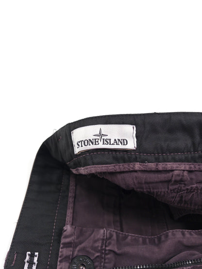 Stone Island burgundy Cargo Pants