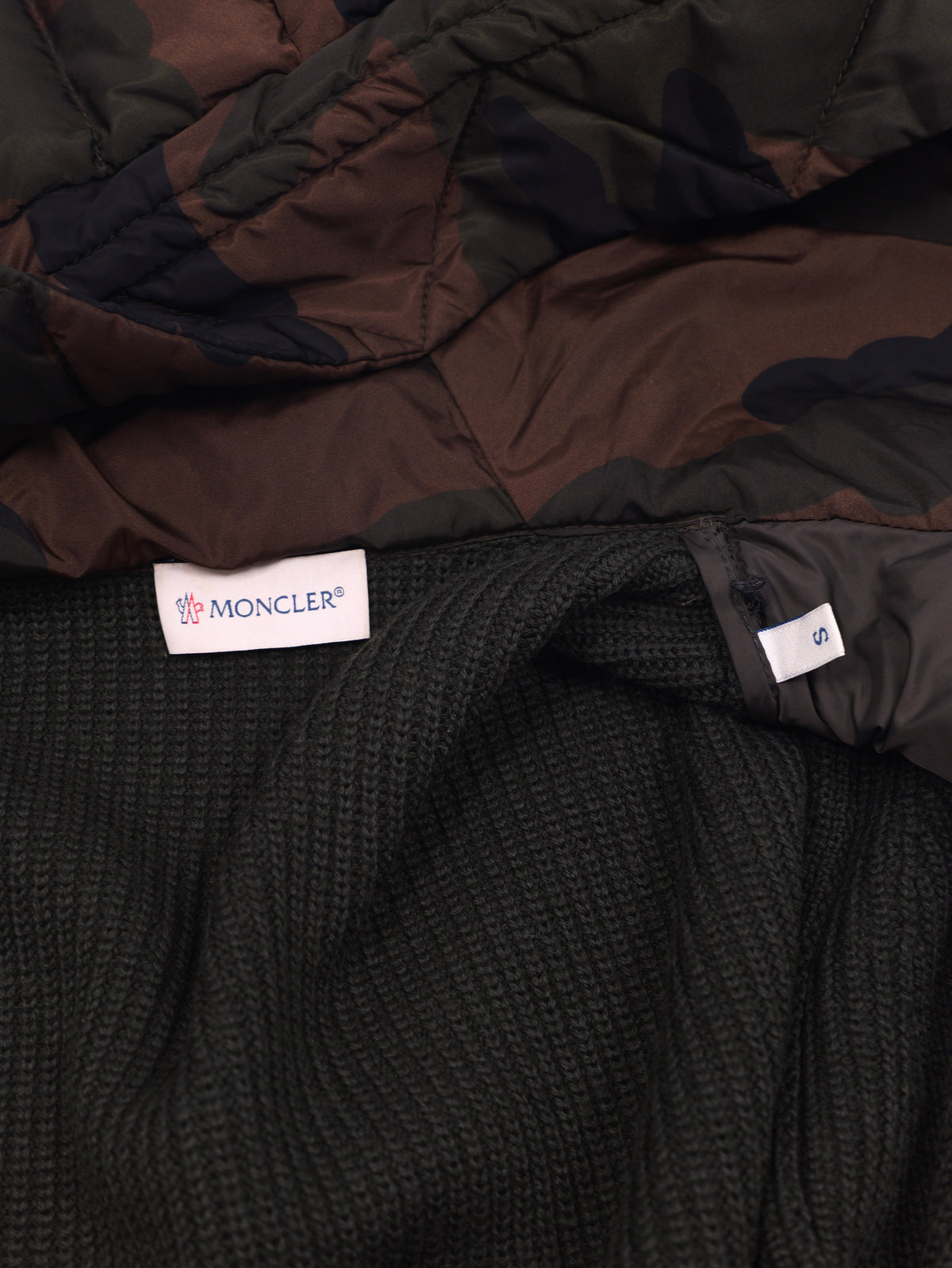 Moncler Maglione Tricot Cardigan Camo