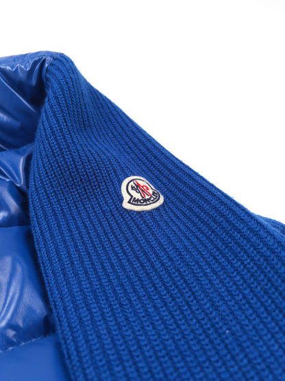 Moncler Tricolour Down Cardigan (Fits L)