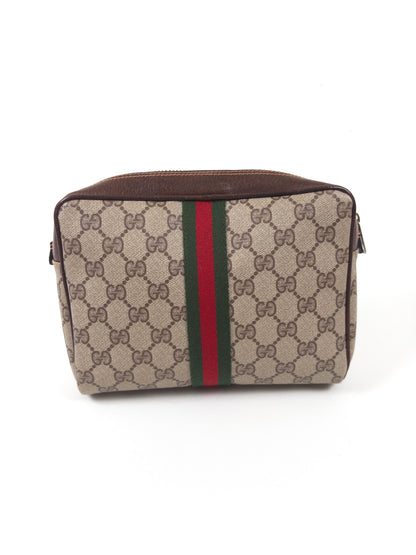 GUCCI Supreme Sherry Line clutch bag
