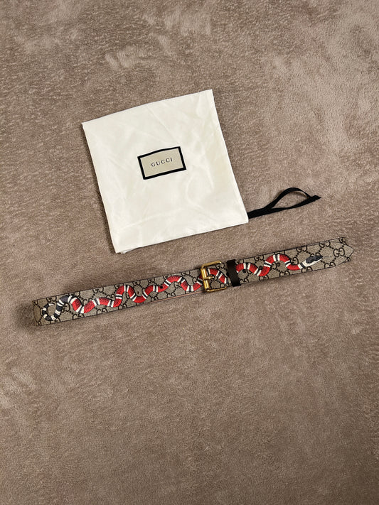 Gucci GG Snake Belt