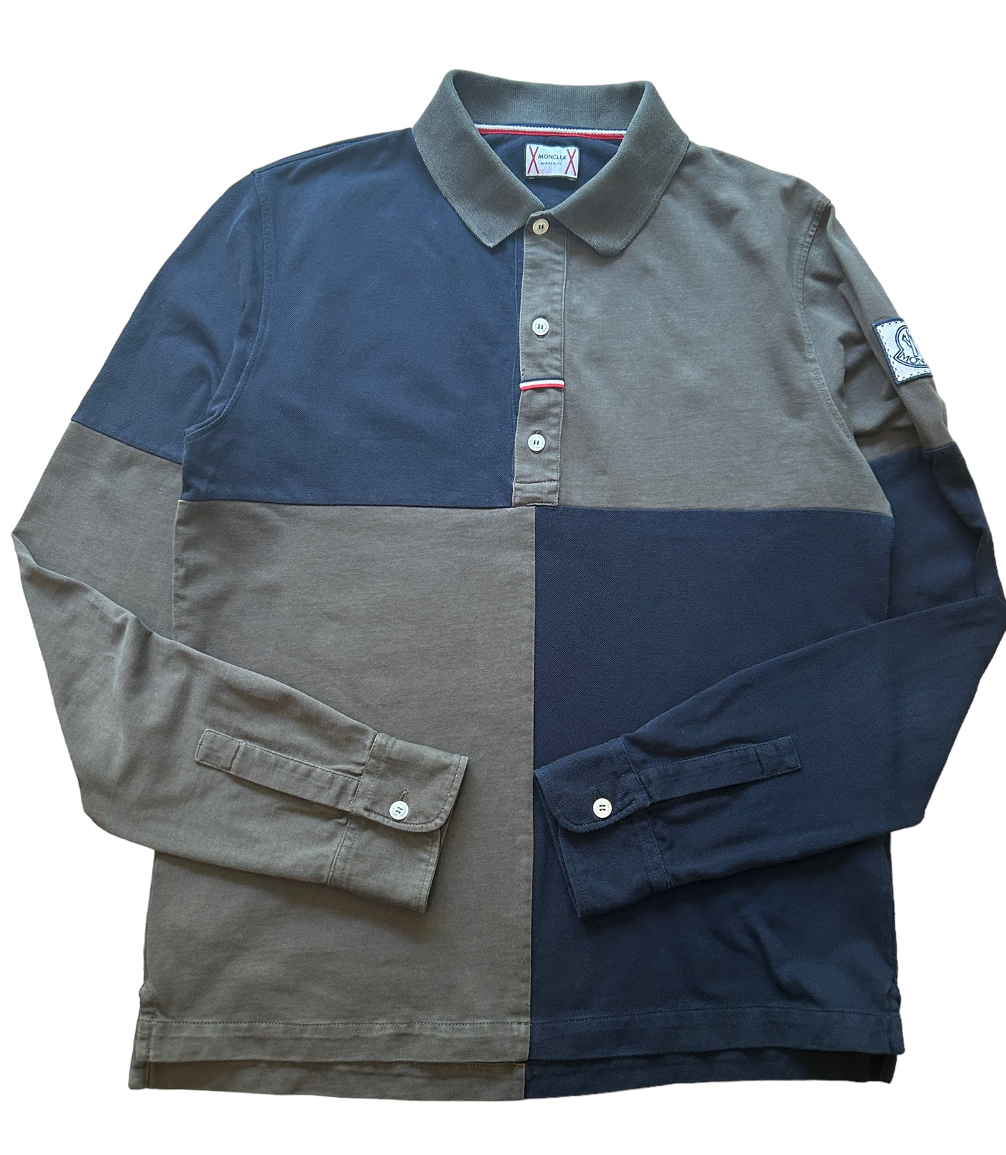 Moncler Gamme Blue Longsleeve Polo