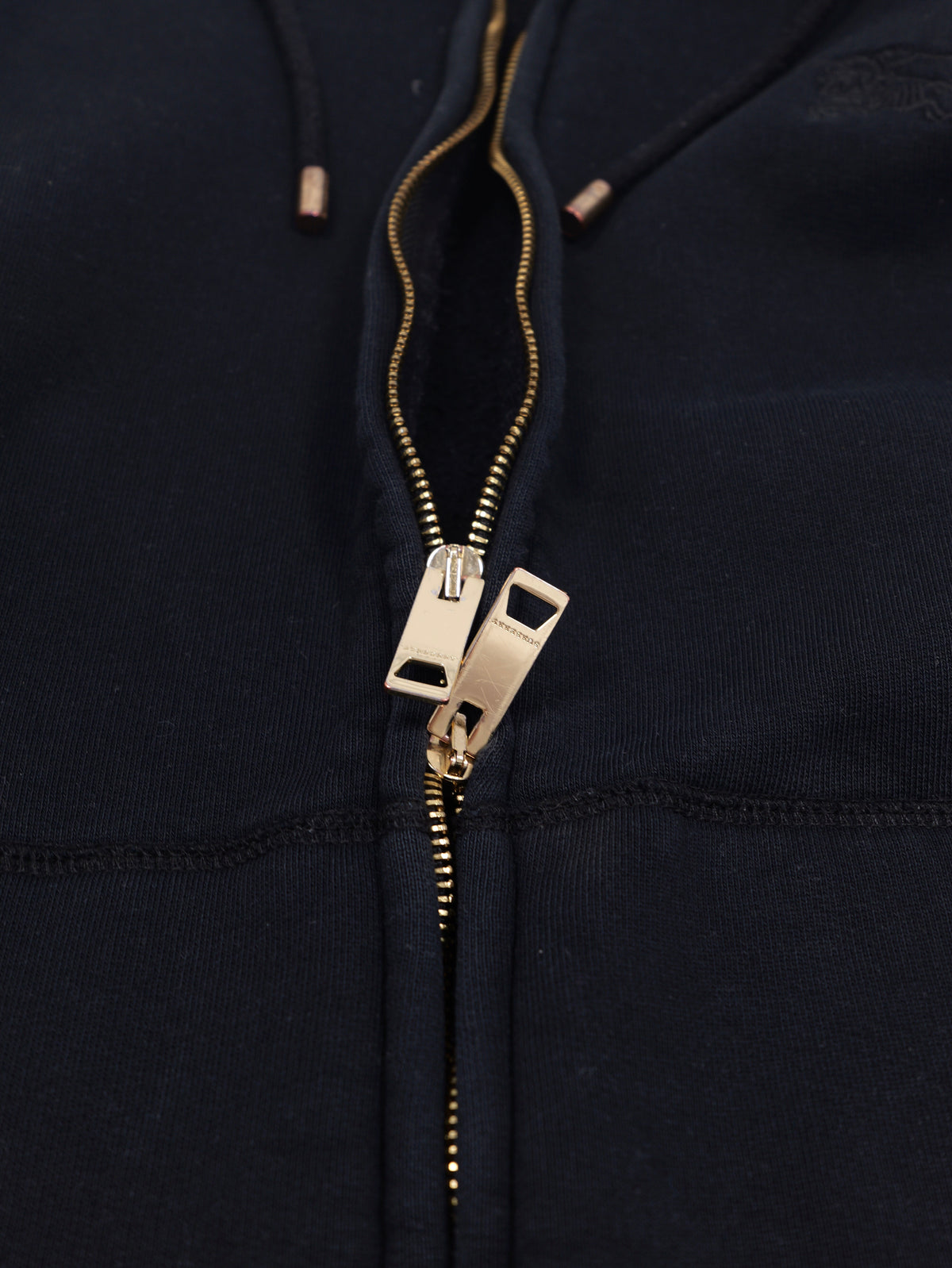 Burberry Check Zip Hoodie