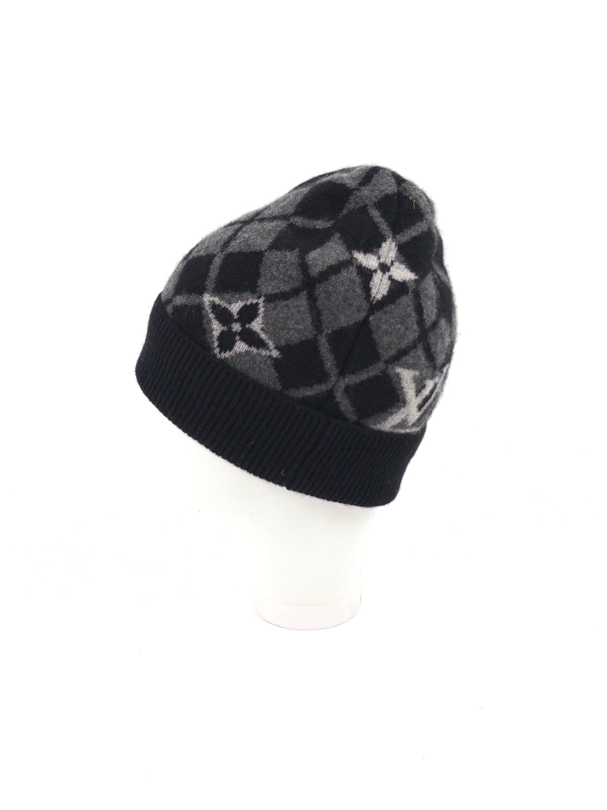 Louis Vuitton Diamond Pattern Beanie
