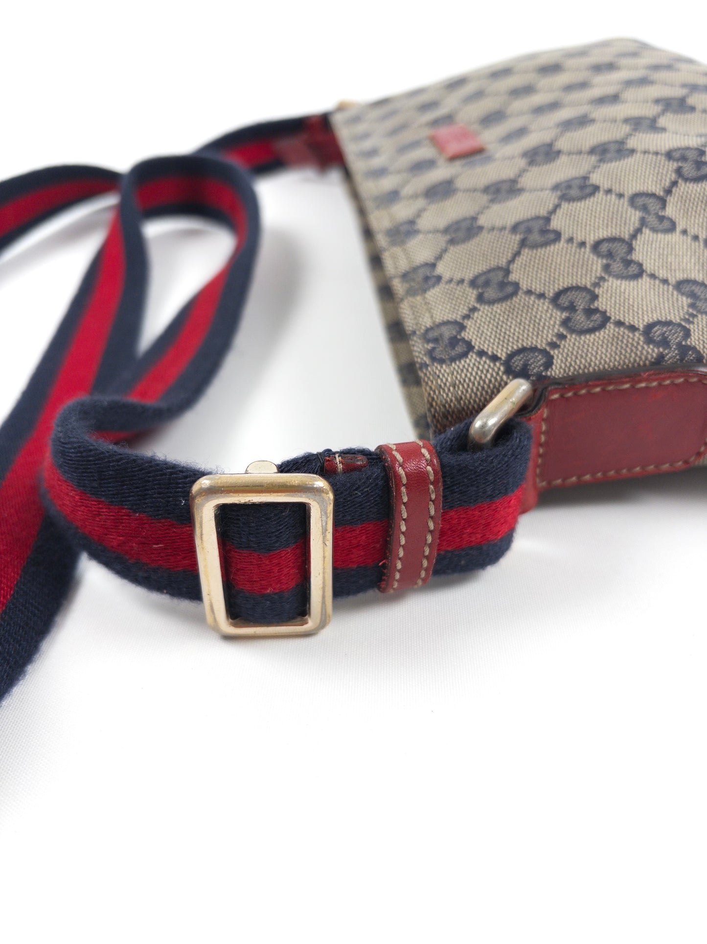 Gucci GG Crystal Sheline Canvas Shoulder Bag