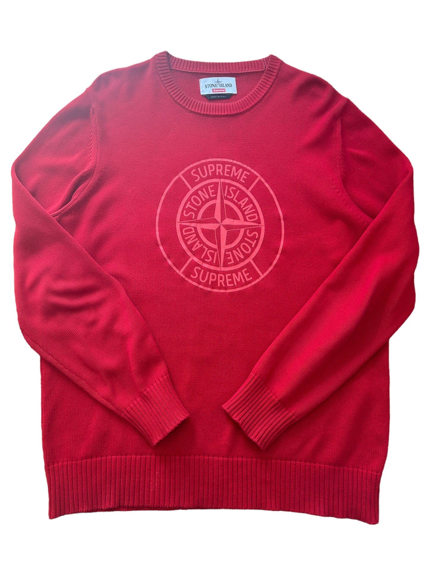 Stone Island X Supreme Thick Cotton Sweatshirt