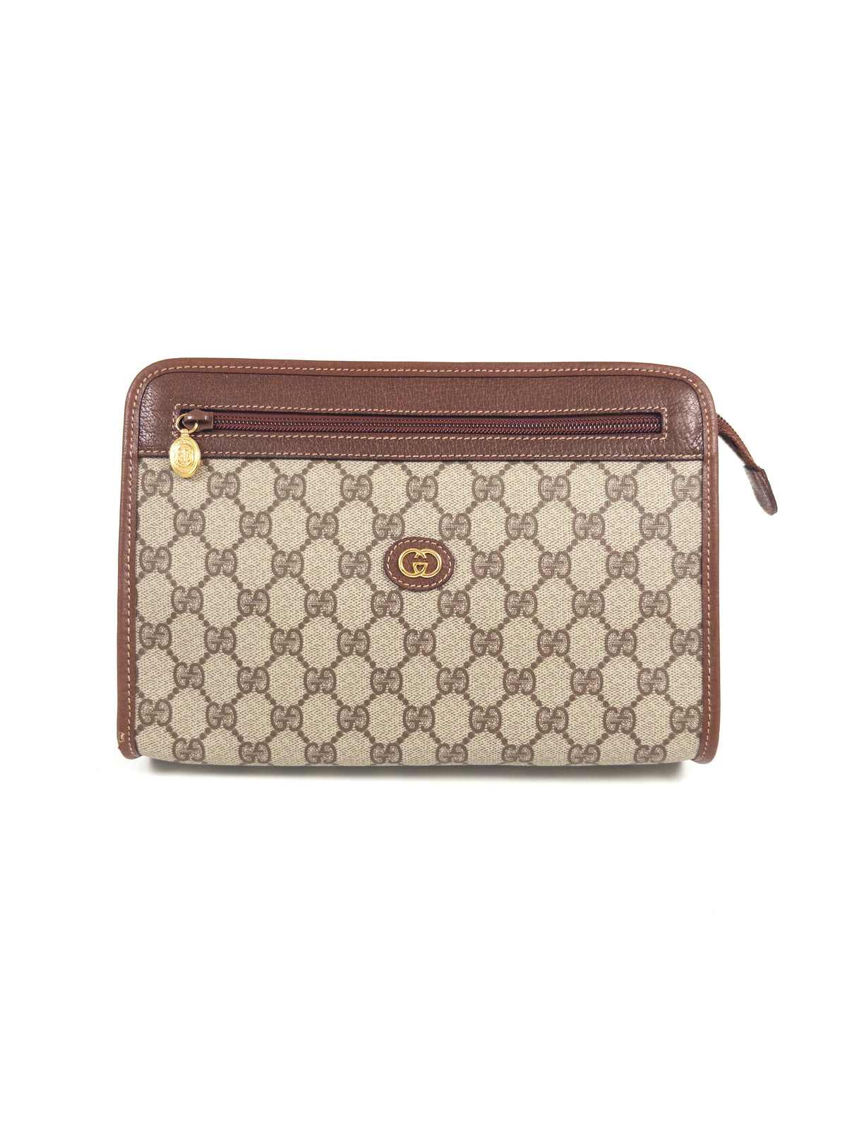 Gucci GG Supreme Clutch Bag