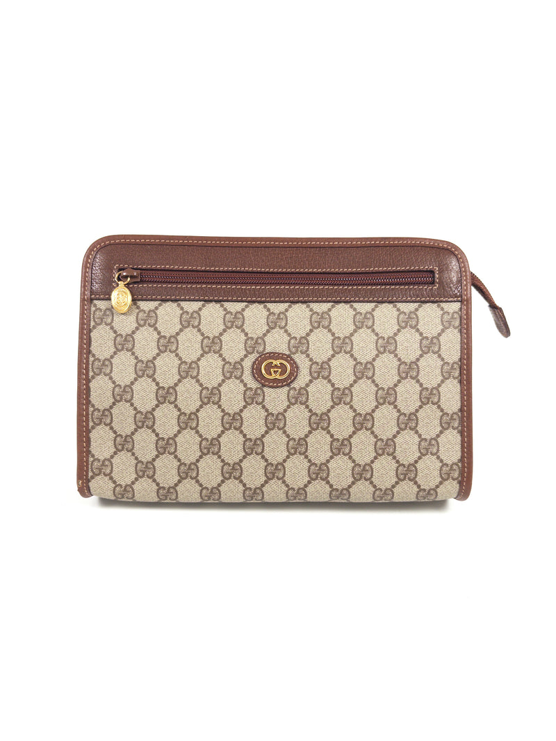 Gucci GG Supreme Clutch Bag