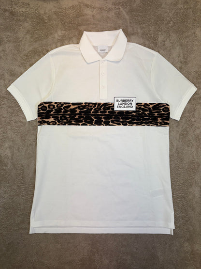 Burberry Leopard Polo Shirt