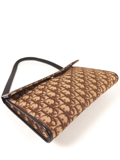 Christian Dior Trotter Canvas Shoulder Bag
