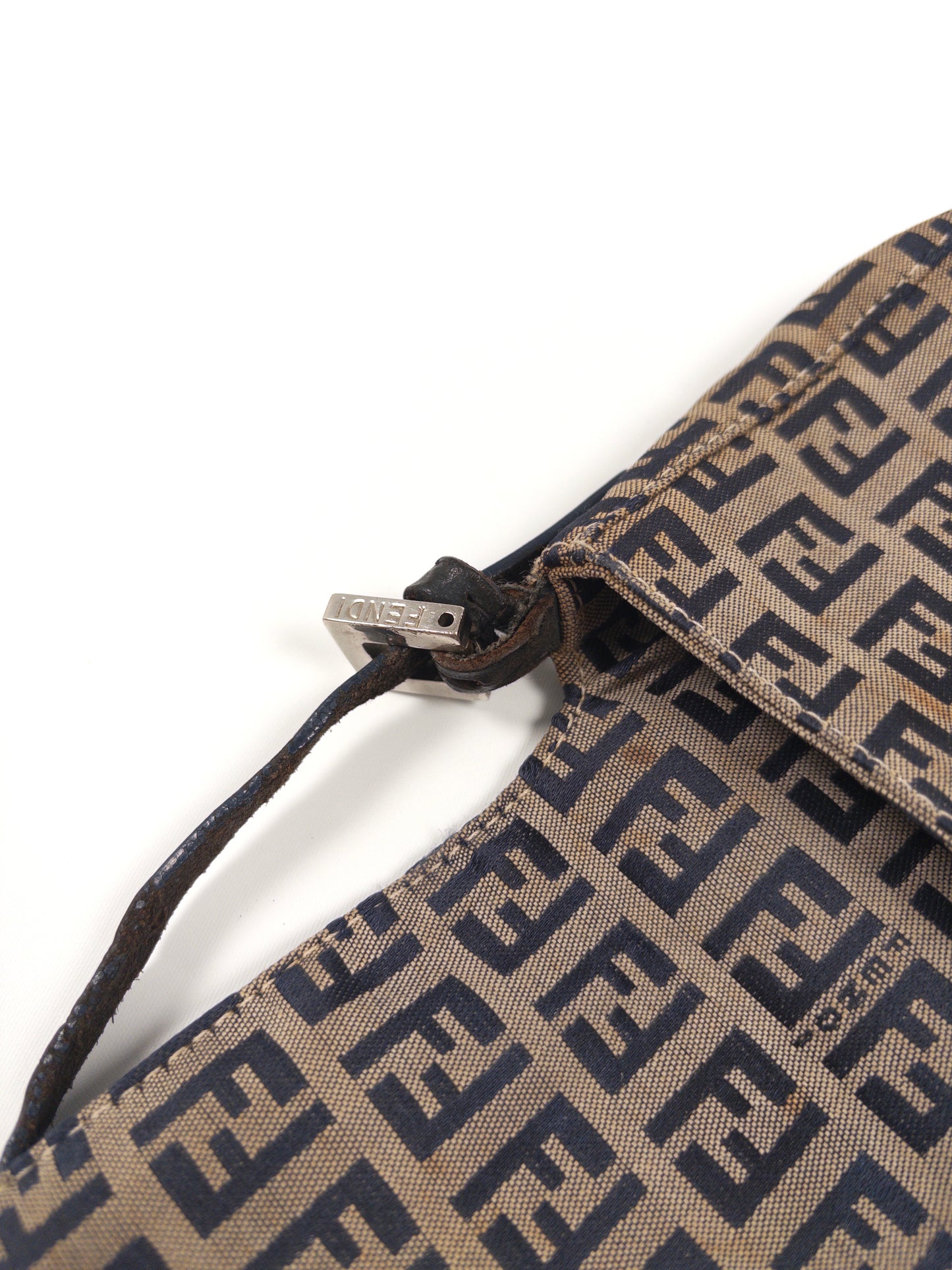 Fendi Vintage Mamma Baguette Zucchino Bag