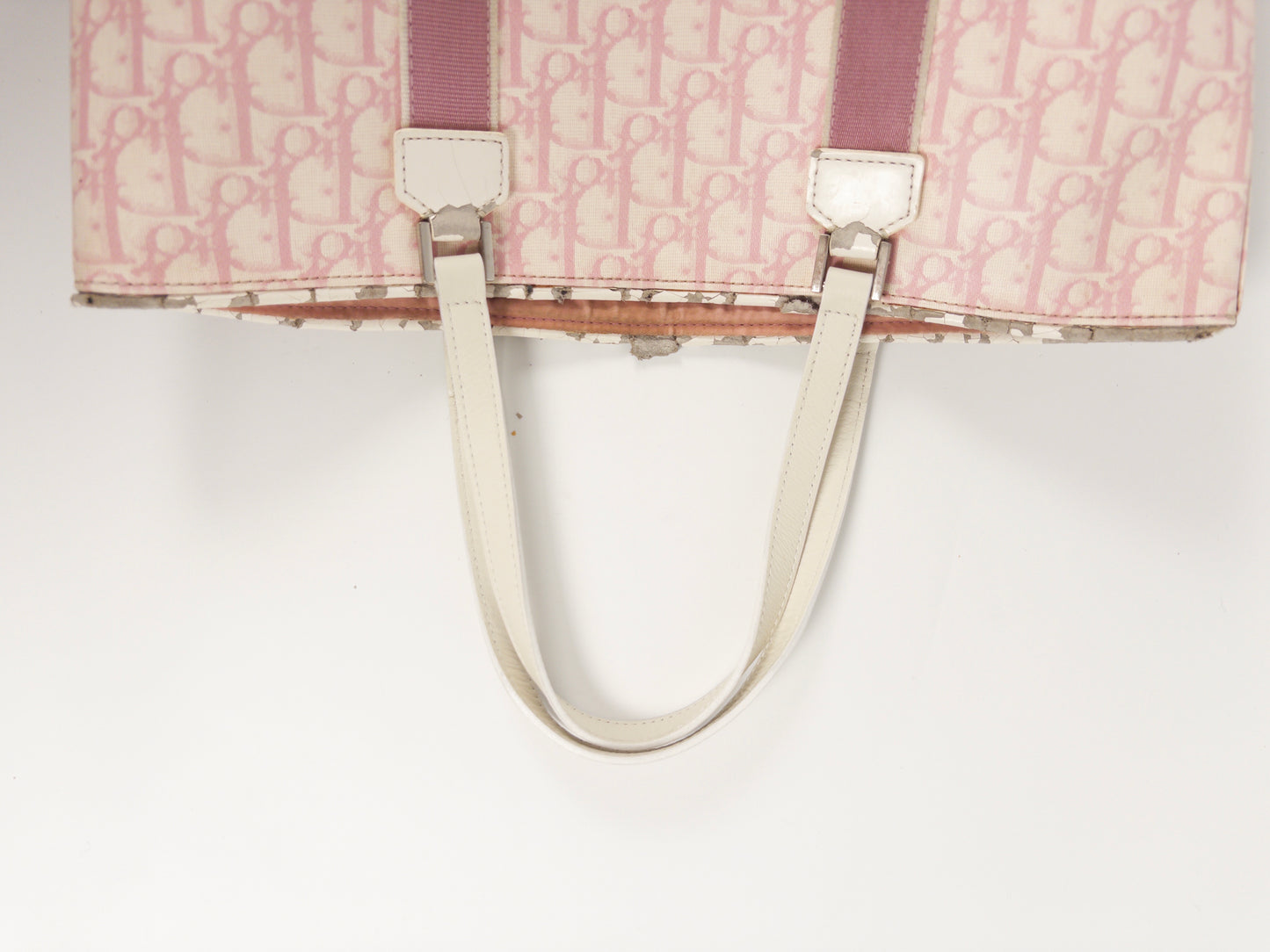 Dior No 2 Pink Monogram Trotter Shopper Tote Bag