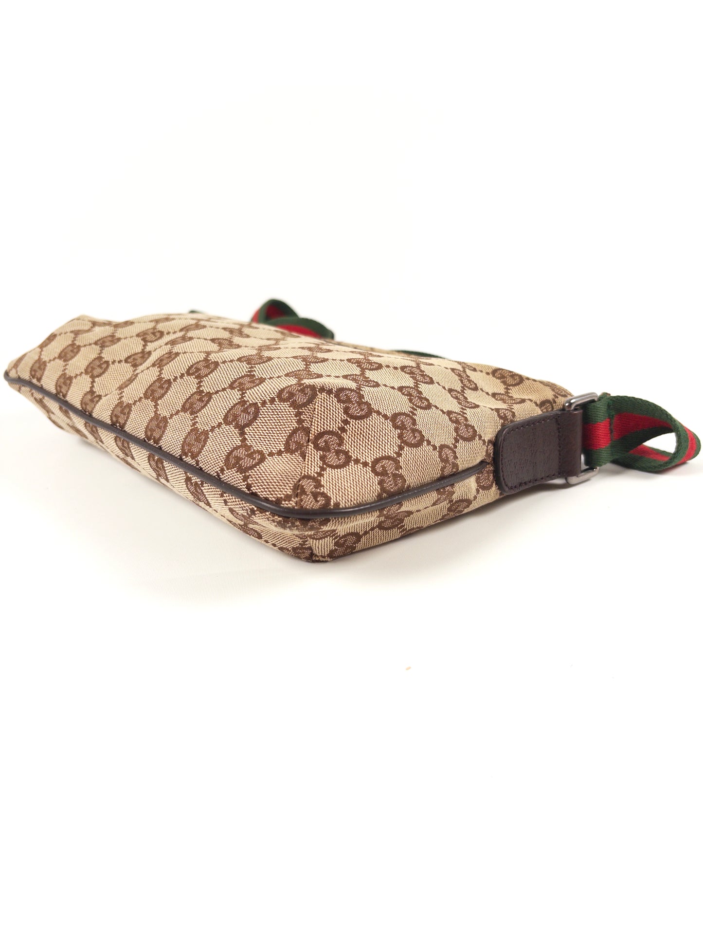 Gucci GG Canvas Sherry Line Crossbody Messenger Bag