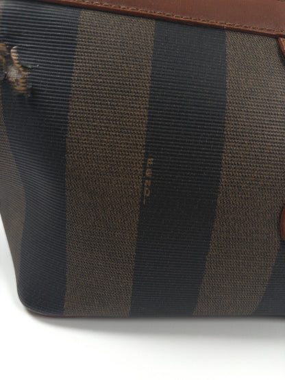 Fendi Pequot Stripe Clutch from the 80s