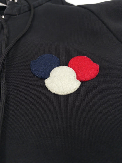 Moncler Triple Logo Zip Hoodie