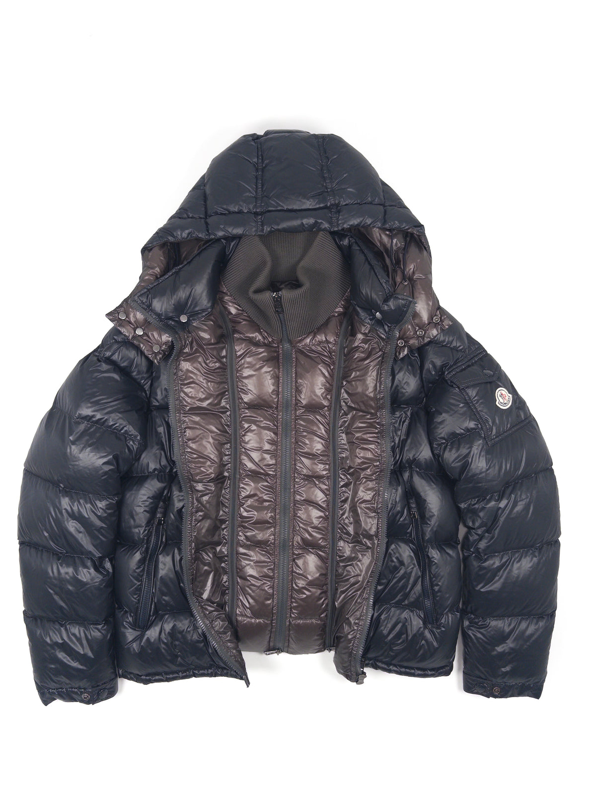 Moncler Zin Down Jacket, Size 2