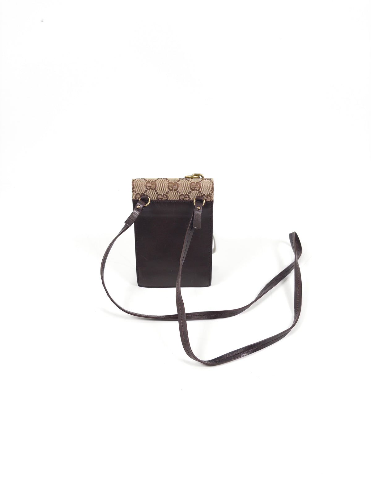 Gucci GG Canvas Pass/Phone Holder