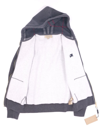 Burberry Check Zip Hoodie W Tags