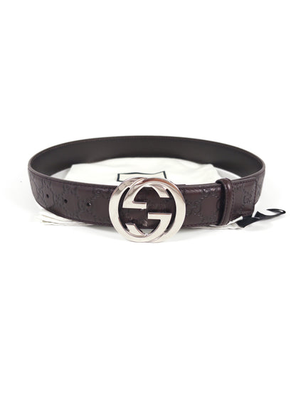 Gucci GG Leather Belt